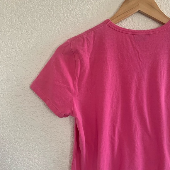 Ralph Lauren | Stretch knit crewneck pink tee size large - Picture 7 of 7